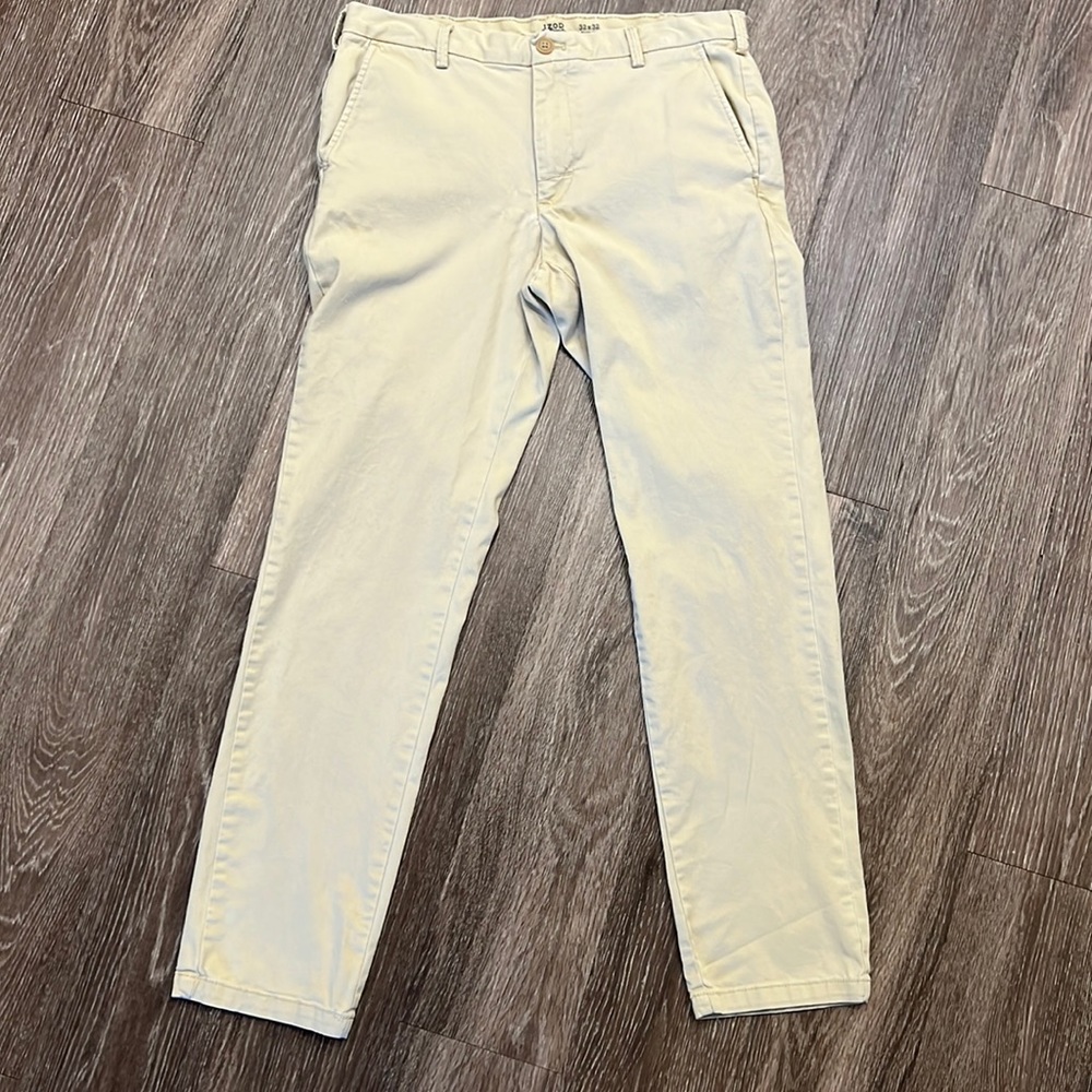 Mens IZOD Saltwater Slim Fit Khakis